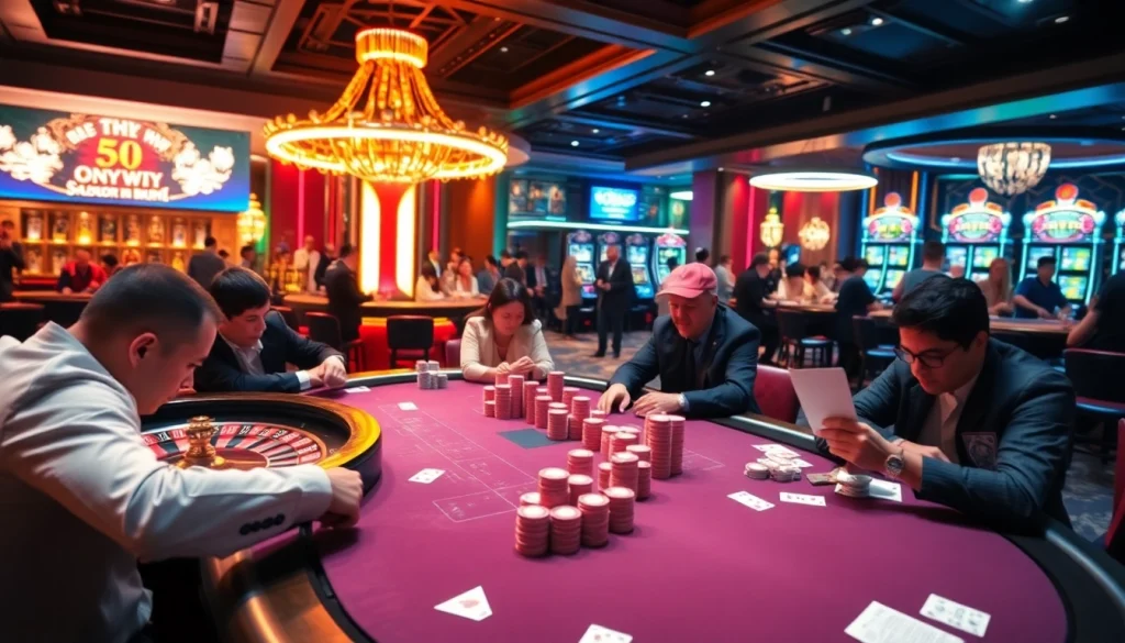 Experience the thrill of winning at 58WIN with exciting poker games, vibrant slot machines, and a high-energy casino atmosphere.