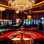 Experience the excitement of winning at a luxurious casino with https://ps99.tech/ while players engage at roulette tables.