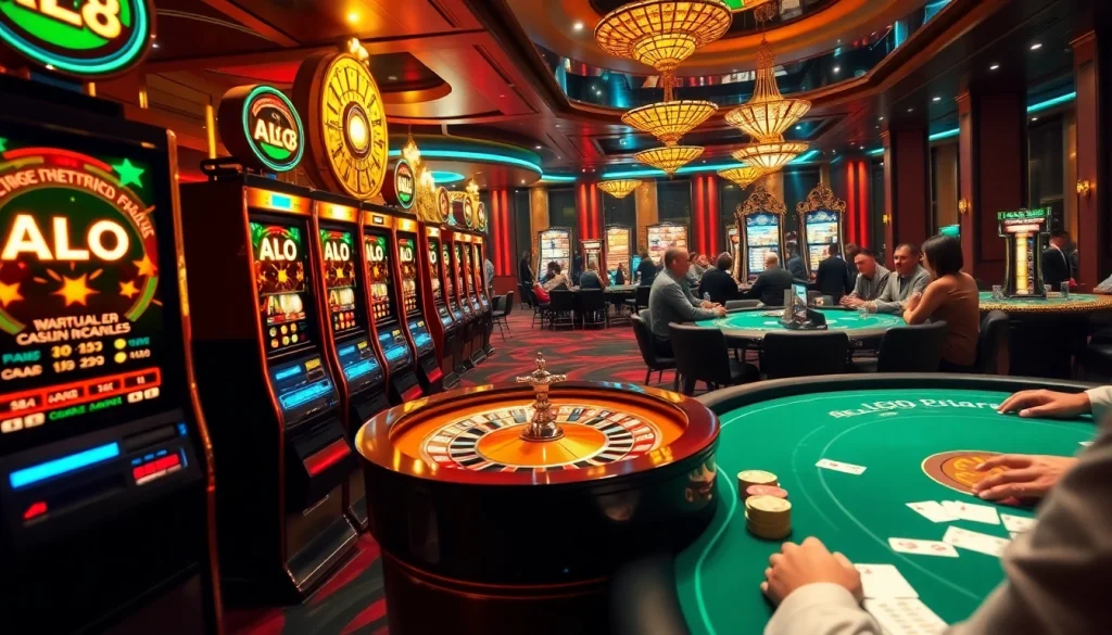 ALO8 enhances your online gaming experience with vivid casinos and engaging poker games.
