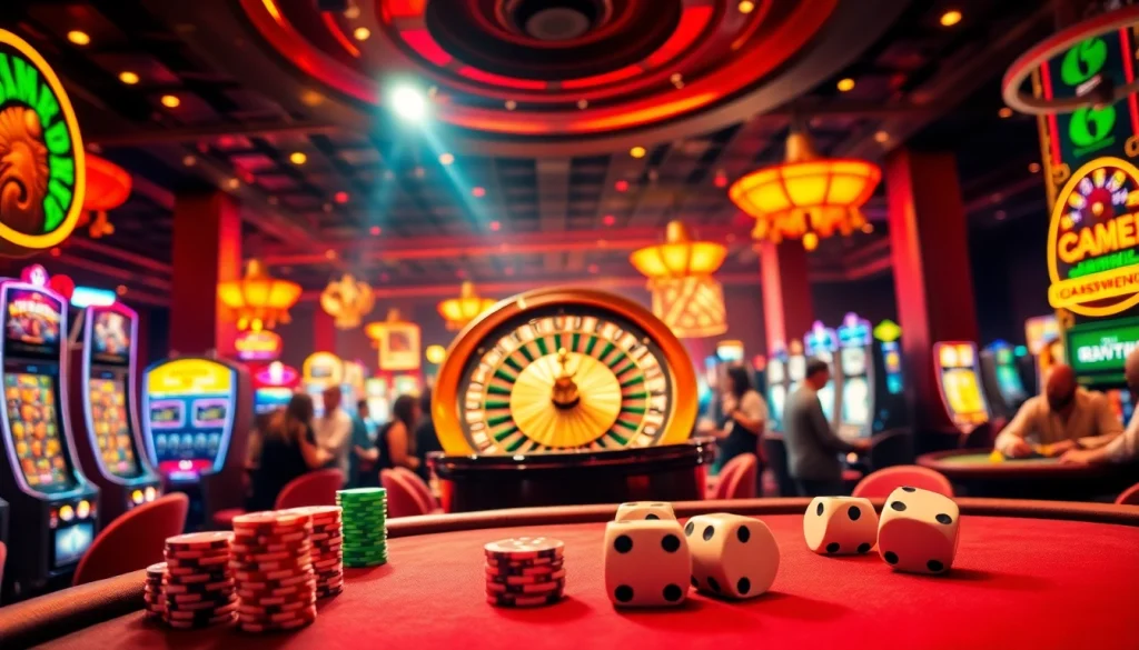 C168 represents an exhilarating casino atmosphere with roulette, cards, and poker chips.